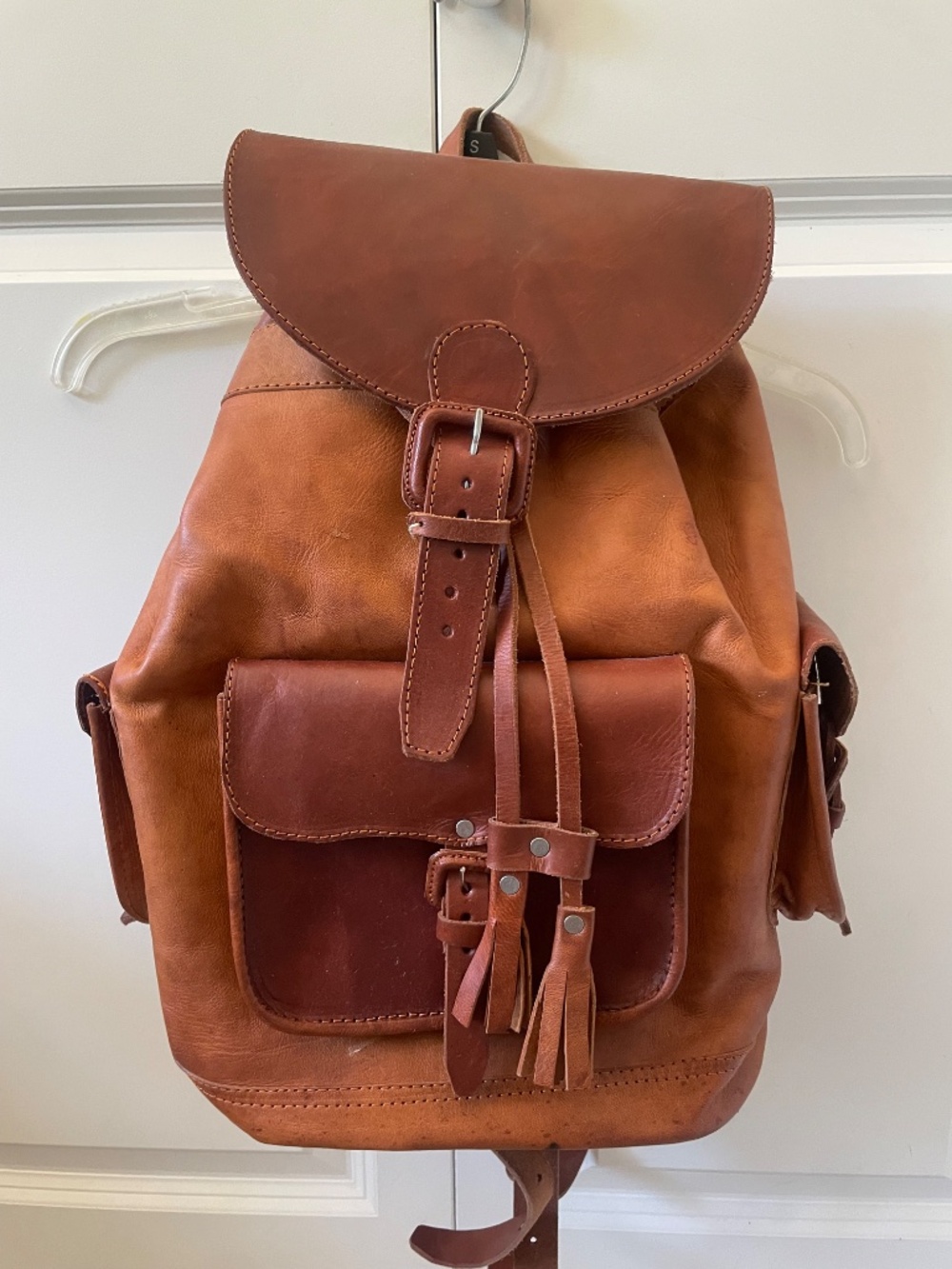 Genuine Leather Backpack